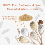 Dr. Gluten Multigrain Gold Gluten-Free Flour Atta 1kg- Tested Gluten Free Healthy Atta | High Fiber & Protein | Antioxidants With Goodness of brown rice | Soya Free |Weight management Diet | 1kg Pack