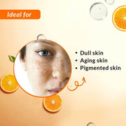 Fixderma 17% Vitamin C Face Serum for Glowing Skin | Retinol | Skin Brightening Vit C Serum for Women and Men | Anti Aging Night | Niacinamide - 15g
