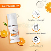 Fixderma 17% Vitamin C Face Serum for Glowing Skin | Retinol | Skin Brightening Vit C Serum for Women and Men | Anti Aging Night | Niacinamide - 15g