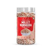 Eat Anytime Tangy Tomato Millet Kurmura | Crunchy Flavorful Snack | Zesty Tomato Taste | Made with Nutritious Millets | High In Fiber & Protein | Gluten-Free | Perfect for Healthy Snacking (Pack of 1)