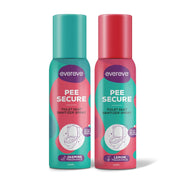 Evereve Pee Secure Toilet Seat Sanitizer Spray Combo, Pack of 2, 100ml