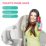 Evereve Pee Secure Toilet Seat Sanitizer Spray Combo, Pack of 2, 100ml