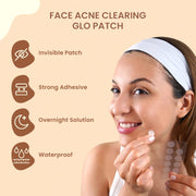 Face acne clearing glo patch