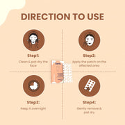 Face acne clearing glo patch