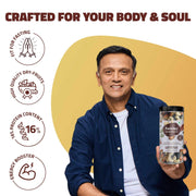 Farmley Panchmeva Dry Fruits Mix I Fit for Fasting | Healthy Snacks Mixed Nuts Contains Almonds, Cashews, Dates, Black Raisin, Green Raisin