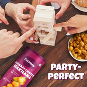 Farmley Roasted and Flavoured Makhana | Achaari Chatka Makhana | Namkeen Snacks & Puffed Snacks | Healthy Snack | Cholesterol Free | Gluten Free | Rich In Protein & Fiber | Roasted in Olive Oil - 77g Jar