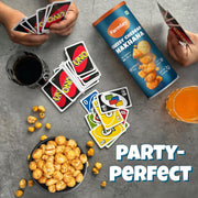 Farmley Roasted and Flavoured Makhana | Cheesy Cheddar Makhana | Namkeen Snacks & Puffed Snacks | Healthy Snack | Cholesterol Free | Gluten Free | Rich In Protein & Fiber | Roasted in Olive Oil - 77g Jar