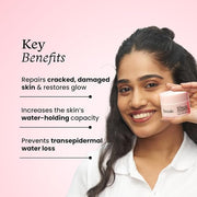 Foxtale Intense Hydrating Winter Moisturising Cream | Olive Leaf Extract, Provitamin B5 and Niacinamide | Repairs Skin Barrier | For Glowing Skin | All Skin Type | 50 g