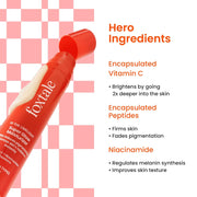 Foxtale Vitamin C Super Glow Moisturizer with Niacinamide & Peptides, Visibly Reduces Pigmentation, Enhances Skins Radiance Instantly, For All Skin Types, Women & Men - 50ml, Cream