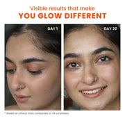 Foxtale Vitamin C Super Glow Moisturizer with Niacinamide & Peptides, Visibly Reduces Pigmentation, Enhances Skins Radiance Instantly, For All Skin Types, Women & Men - 50ml, Cream