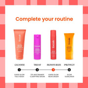 Foxtale Vitamin C Super Glow Moisturizer with Niacinamide & Peptides, Visibly Reduces Pigmentation, Enhances Skins Radiance Instantly, For All Skin Types, Women & Men - 50ml, Cream