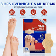 Fungal Nail Patch Fungus Toenail Fingernail Care Antifungal Patches Overnight Support Solution Treatment Appearance Repair Health At Home Aid Remedy Maintenance Fungal Nail Patch 21pcs