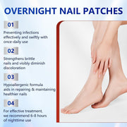 Fungal Nail Patch Fungus Toenail Fingernail Care Antifungal Patches Overnight Support Solution Treatment Appearance Repair Health At Home Aid Remedy Maintenance Fungal Nail Patch 21pcs