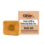 Ghar Soaps Sandalwood & Saffron Magic Soaps For Bath (100 Gms Pack Of 1) | Paraben Free | Chandan & Kesar Bath Soap | Handmade Soaps For Glowing | Skin Brightening Soap For Men & Women