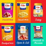 Gits Ready to Eat Punjabi Chhole, Pure Veg, Heat and Eat, Microwaveable, 300g