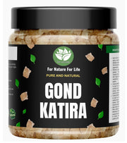 Go Vegan Pure Natural Gond Katira 100gram | Almond Gum Badam Pisin, Tragacanth Gum | High Cooling Properties | 100% Natural Superfood
