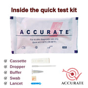 Most Accurate HIV1 & HIV2 Rapid Home Self-Test Kit (Pack of 2)