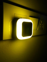 HOARD Sense Light 0.5W Automatic Sensor Smart LED Night Lamp (Yellow) Pack of 1