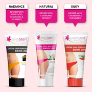 Hair remover cream bikini line