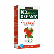 INDUS VALLEY Bio Organic Hibiscus Flower Powder for Face Pack and Hair Mask, Natural Pure Hibiscus Rosa-Sinensis Hair & Skin Care, Gudhal Ka Phool Powder For Dull Hair & Dry Scalp (100g)