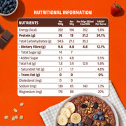 PINTOLA 26g High Protein Oats, Dark Chocolate, No Refined Sugar, with Almonds, Raisins, Pumpkin & Chia Seeds, 9.6g Fibre, Rolled Oats for Weight Loss, Breakfast Cereals | Gluten Free