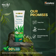 Himalaya Purifying Neem Face Wash|Clears and Prevents Pimples & Acne|Made with 5 parts of Neem|New & Best Ever clinically Proven formula|Gently Cleanses|For men and women|400 ml