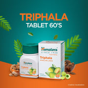 Himalaya Wellness Triphala Bowel Wellness |Relieves constipation| - 60 Tablets