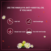 Himalaya Herbals Anti Hair Fall Hair Oil, Bhringaraja & Amla 200ml
