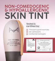 House Of Makeup Skin Tint with SPF 25+++ | Hyaluronic Acid, Niacinamide | Tinted Moisturizer, Foundation | Non-Comedogenic & Hypoallergenic Certified & Tested | Dewy Glow Finish, 35ml - FL10-Fair To Light Skin Tone