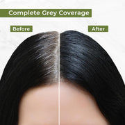 INDUS VALLEY Damage Free Natural Gel Hair Colour for Women | Ammonia & PPD Free Organic Hair Colour with 100% Grey Coverage, Long Lasting Conditioning Hair Color | Medium Brown 4.00-220 ml