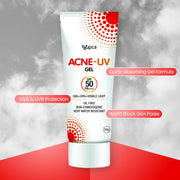 IPCA Silicone sunscreen gel spf 50