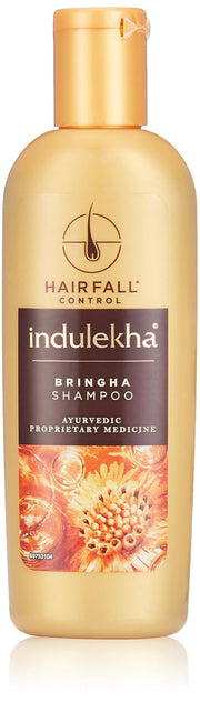 Indulekha Bringha Ayurvedic Shampoo | for Hair Fall Control|| With Bringharaj Extracts|| Amla|| Shikakai - Paraben Free|| For Men & Women