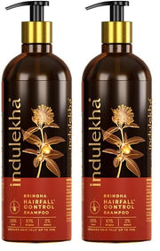 Indulekha Bringha Ayurvedic Shampoo | for Hair Fall Control|| With Bringharaj Extracts|| Amla|| Shikakai - Paraben Free|| For Men & Women