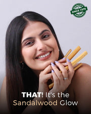 Indus Valley Bio Organic Sandalwood Face Pack Powder Lightens Suntan