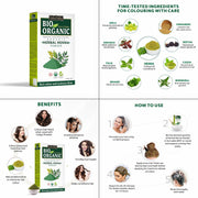 Indus Valley Herbal Henna Powder Organic Green Heena