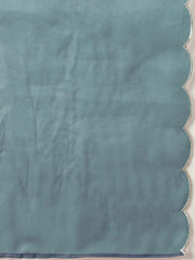 Janasya ice blue kurta set view 9