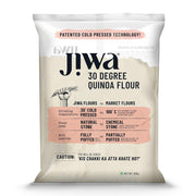JIWA healthy by nature Organic Quinoa Flour | Soft Fluffy Rotis | Protein Rich Chakki Ground Atta | Indian Origin | Certified Organic & Gluten Free | 100% Natural | 900 g