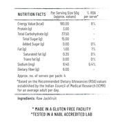 Jiwa 30 Degree Jackfruit Flour/Atta | 200 G | Patented Cold Pressed Flour | Slow Ground | Gluten Free | kathal Atta | Diabetic Friendly