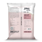 Jiwa 30 Degree Ragi Flour / Atta | Patented Cold Pressed Flour | Slow Ground | Puffed Soft Rotis | Finger Millet Flour | Nachni Atta | Gluten Free | 1 Kg