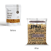 Jiwa Instant Jowar Pasta | Macaroni | Cooks in 7 Minutes | Ready to Cook | 100% Millet | No Maida, No Atta | Gluten Free | 200 G