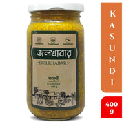 JOLKHABAR | Kasundi & Aam Kasundi Combo Pack - Original Bengali Kasundi - Original Bengali Kasundi & Aam Kasundi - Mustard Sauce n Mango Mustard Sauce - Grandmother's Recipe