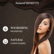 Khadi Natural Dark Brown Hair Colour | Herbal | Natural Powder For Dark Brown | Free From Harsh Chemicals | Suitable For All Hair Types