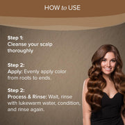 Khadi Natural Dark Brown Hair Colour | Herbal | Natural Powder For Dark Brown | Free From Harsh Chemicals | Suitable For All Hair Types