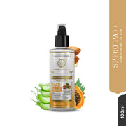 Khadi Natural Sunscreen SPF 60 PA++ with Kokum Butter & Herbal Extracts | Non-sticky | Diminishes skin blemishes | Paraben Free | Suitable for all skin types | 100ml