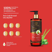 Khadi Natural Powered Botanics Hibiscus and Aloe Vera Hair Conditioner 310ml