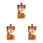 Kissan Teekhi Lehsun Mirch Chutney, Chilli Garlic Chutney, 200g, For Traditional Rajasthani Flavors, With Mathania Red Chilli & Fresh Whole Garlic, Silbatta Like Texture, Ready To Eat (Pack of 2)