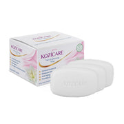 Kozicare Kojic Acid Soap & Glutathione Soap | Bathing | Bath for Men & Women | for Bath | Moisturize Skin | Fades Dark Spots | Gentle Exfoliation - 75Gm