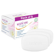 Kozicare Kojic Acid Soap & Glutathione Soap | Bathing | Bath for Men & Women | for Bath | Moisturize Skin | Fades Dark Spots | Gentle Exfoliation - 75Gm