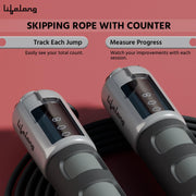 Lifelong Skipping Rope for Men, Women & Children Jumping Rope