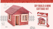 Little Birdie DIY Build a Mini Wooden Cottage Kit| for Home Decoration, Art & Craft, Creative, Fun & Activity DIY Learning Kit | Gift for Kids, Girls and Boys